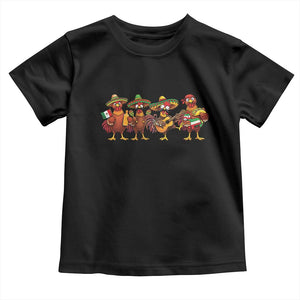Funny Cinco De Mayo Chicken Squad Toddler T Shirt Mexican Party Celebration Gift TS12 Black Print Your Wear