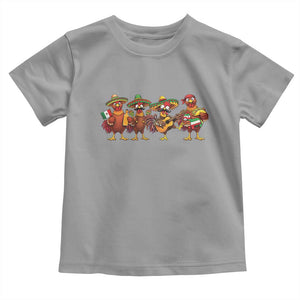 Funny Cinco De Mayo Chicken Squad Toddler T Shirt Mexican Party Celebration Gift TS12 Sport Gray Print Your Wear