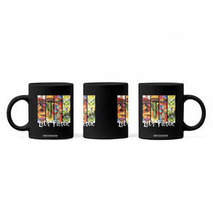 Lets Fiesta Coffee Mug Funny Cinco De Mayo Party Celebration TS12 Print Your Wear