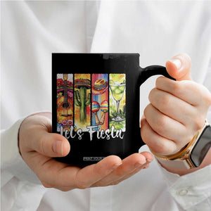 Lets Fiesta Coffee Mug Funny Cinco De Mayo Party Celebration TS12 Print Your Wear