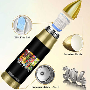 Lets Fiesta Bullet Tumbler Funny Cinco De Mayo Party Celebration TS12 Print Your Wear