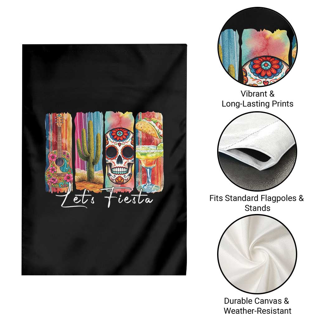 Cinco De Mayo Lets Fiest Garden Flag Funny Mexican Party Gift TS12 Print Your Wear