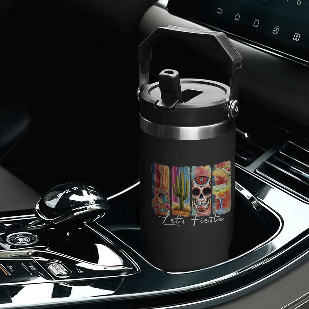 Cinco De Mayo Lets Fiest Flip Straw Tumbler Funny Mexican Party Gift TS12 Print Your Wear