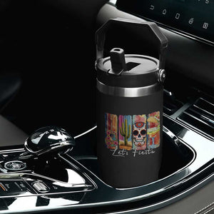 Cinco De Mayo Lets Fiest Flip Straw Tumbler Funny Mexican Party Gift TS12 Print Your Wear