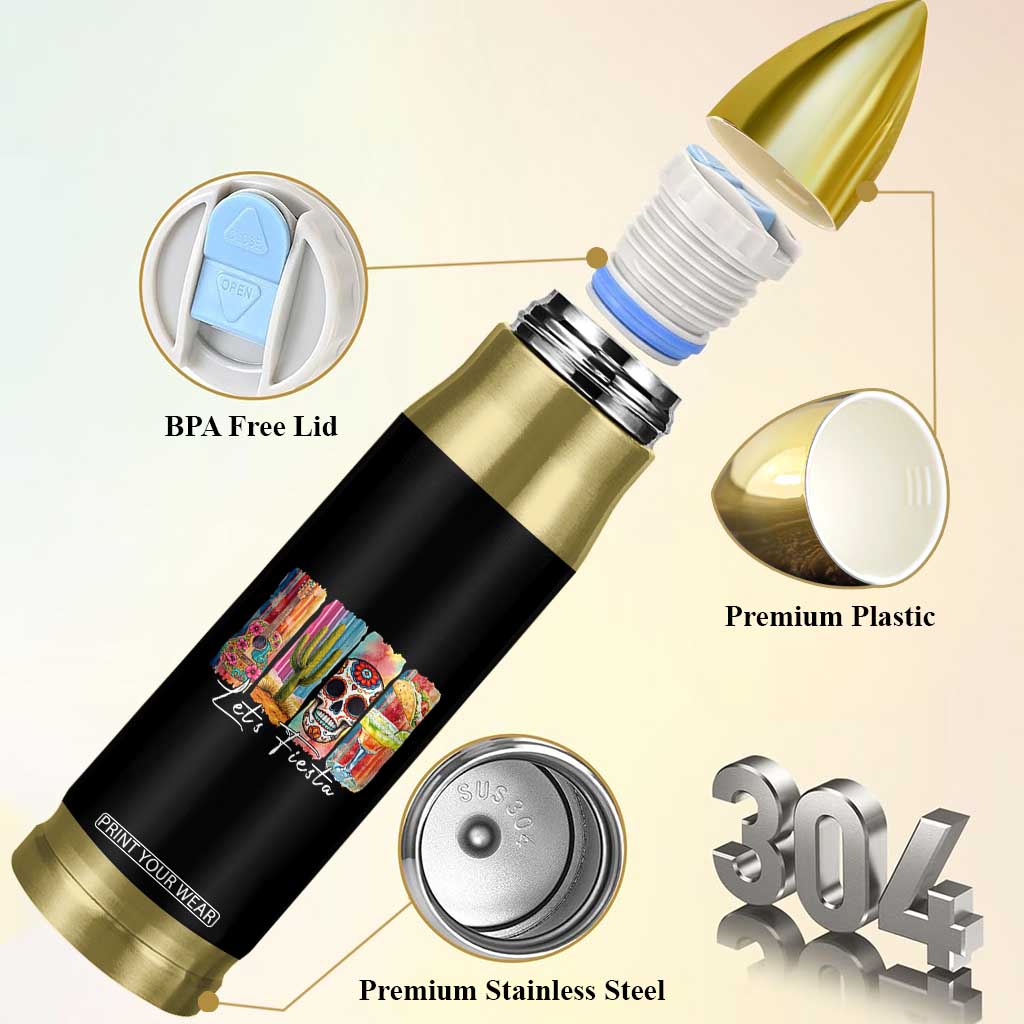 Cinco De Mayo Lets Fiest Bullet Tumbler Funny Mexican Party Gift TS12 Print Your Wear