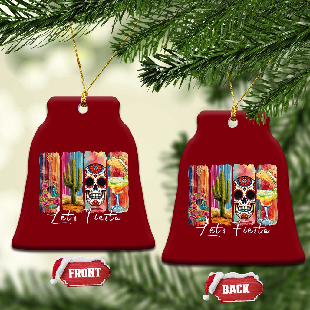 Cinco De Mayo Lets Fiest Ceramic Ornament Funny Mexican Party Gift TS12 Print Your Wear