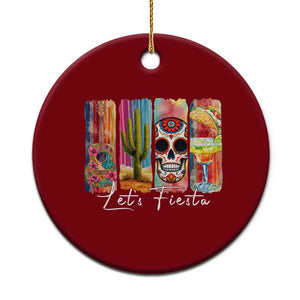 Cinco De Mayo Lets Fiest Ceramic Ornament Funny Mexican Party Gift TS12 1pc Red Print Your Wear