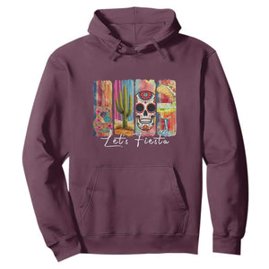 Cinco De Mayo Lets Fiest Hoodie Funny Mexican Party Gift TS12 Maroon Print Your Wear