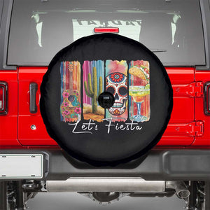 Cinco De Mayo Lets Fiest Spare Tire Cover Funny Mexican Party Gift TS12 Black Print Your Wear