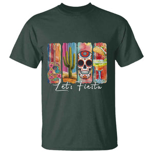 Cinco De Mayo Lets Fiest T Shirt Funny Mexican Party Gift TS12 Dark Forest Green Print Your Wear