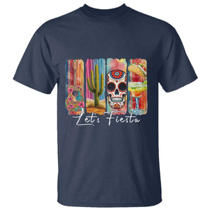 Cinco De Mayo Lets Fiest T Shirt Funny Mexican Party Gift TS12 Navy Print Your Wear