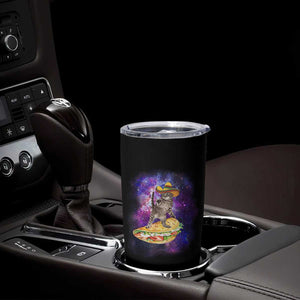 Funny Cinco De Mayo Cat Tumbler Cup Astronaut Kitten Flying A Taco TS12 Print Your Wear