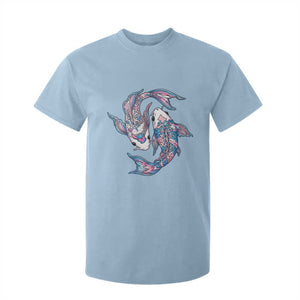 Transgender Ally Koi Fish T Shirt For Kid Funny Japanese Art Graphic