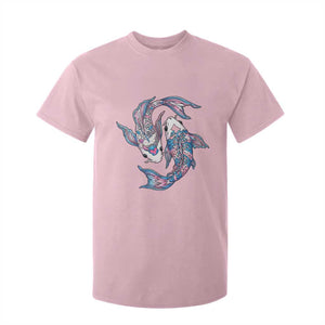 Transgender Ally Koi Fish T Shirt For Kid Funny Japanese Art Graphic