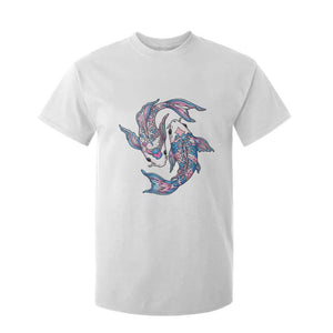 Transgender Ally Koi Fish T Shirt For Kid Funny Japanese Art Graphic