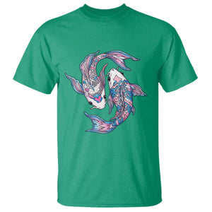 Transgender Ally Koi Fish T Shirt Funny Japanese Art Graphic