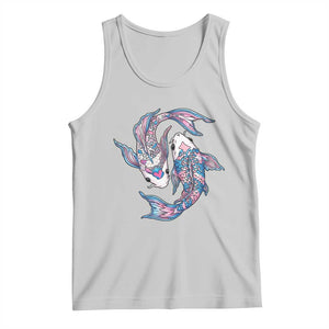 Transgender Ally Koi Fish Tank Top Funny Japanese Art Graphic