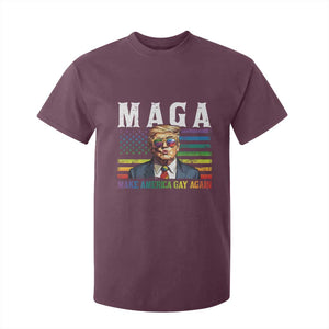 Make America Gay Again T Shirt For Kid LGBTQ Political Satire