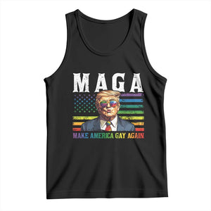 Make America Gay Again Tank Top LGBTQ Political Satire