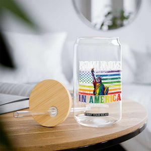 No Kings In America LGBT Pride Glass Can Anti Authoritarian Political TS12 Print Your Wear