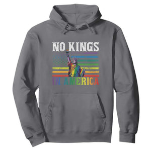 No Kings In America LGBT Pride Hoodie Anti Authoritarian Political