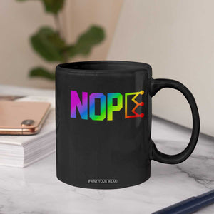 Nope No Kings Graphic Coffee Mug Humorous Political Gift TS12 Print Your Wear