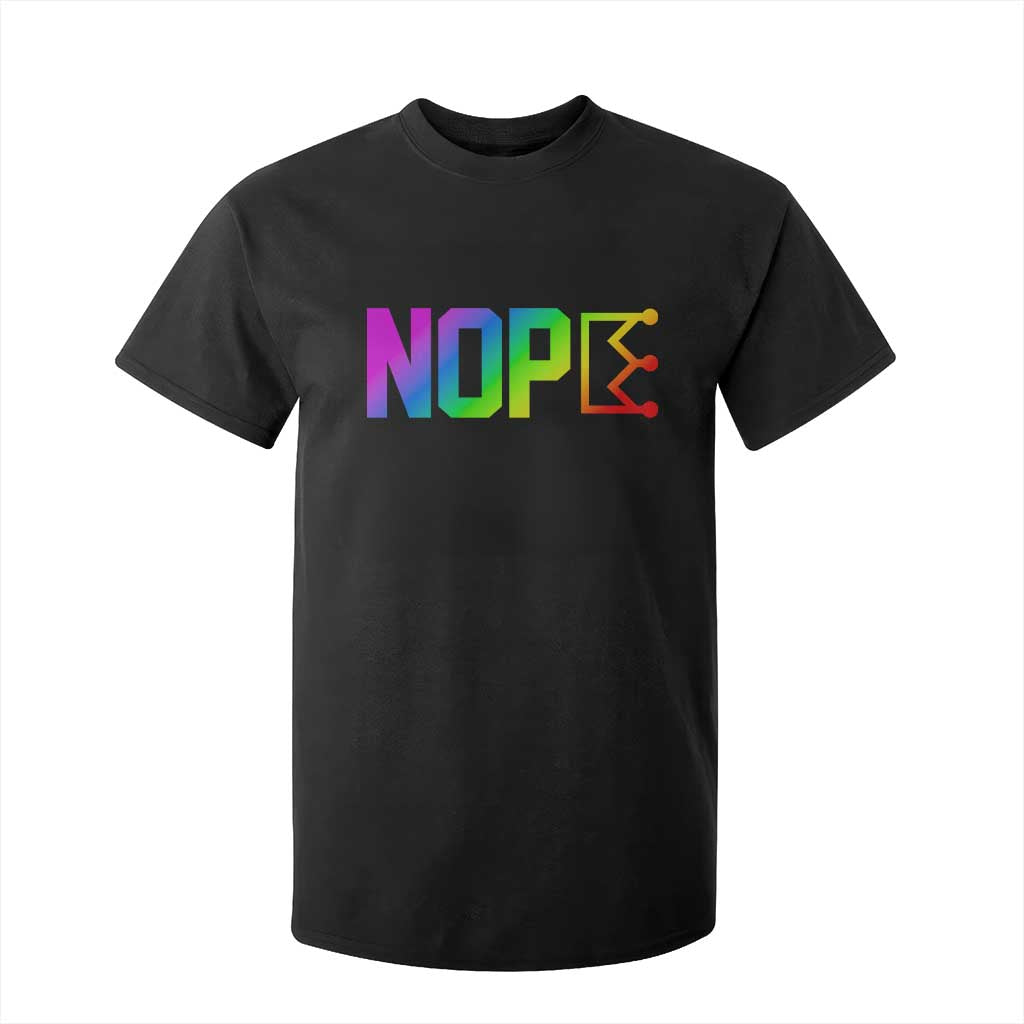 Nope No Kings Graphic T Shirt For Kid Humorous Political Gift TS12 Black Print Your Wear