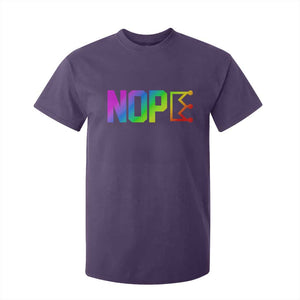 Nope No Kings Graphic T Shirt For Kid Humorous Political Gift TS12 Purple Print Your Wear