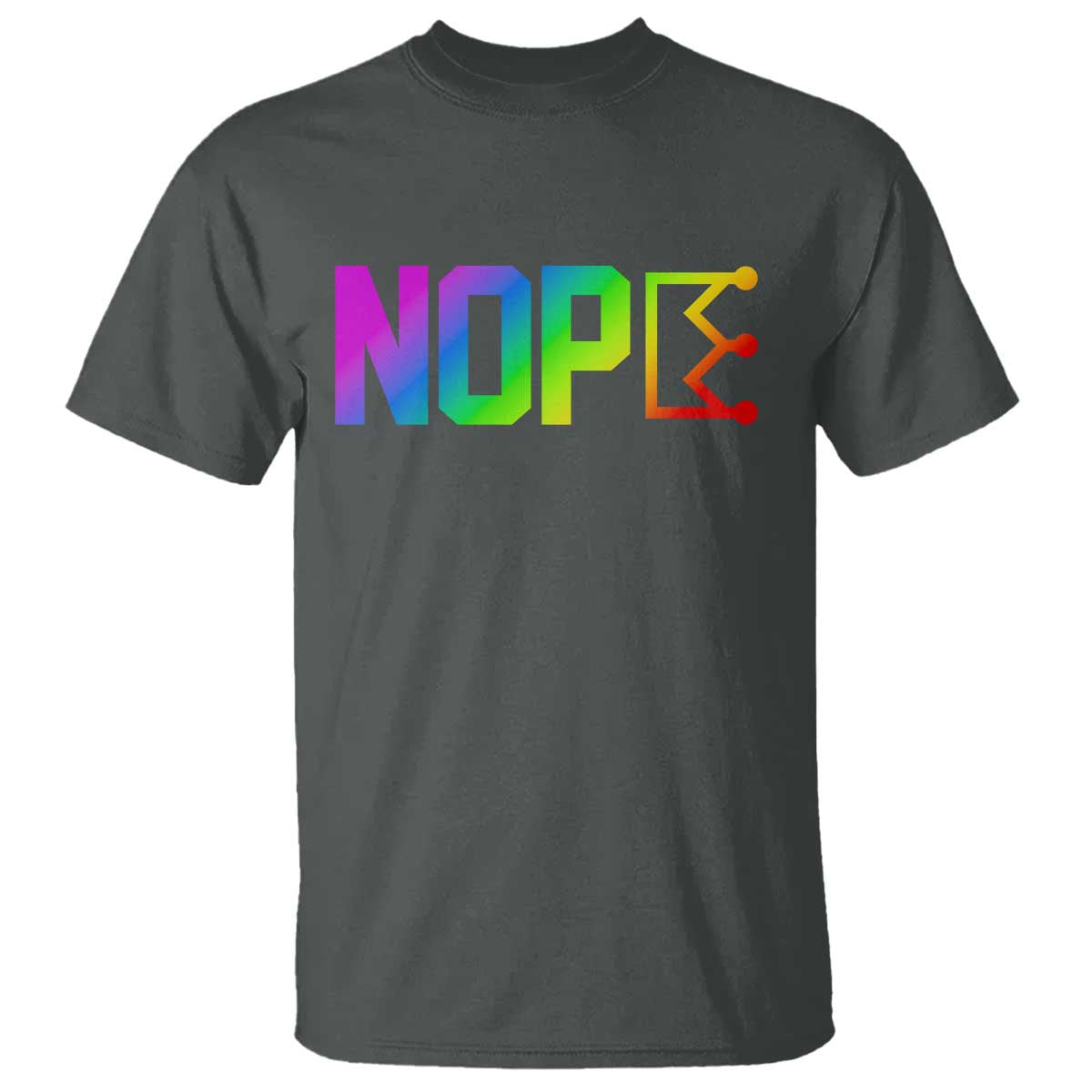 Nope No Kings Graphic T Shirt Humorous Political Gift