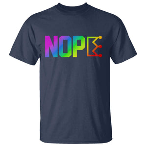 Nope No Kings Graphic T Shirt Humorous Political Gift