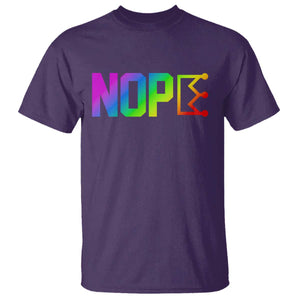 Nope No Kings Graphic T Shirt Humorous Political Gift