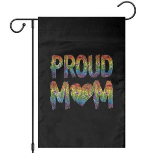 Proud Mom LGBTQ Human Rights Support Garden Flag TS12 Black Print Your Wear