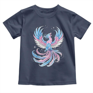 Transgender Phoenix Reborn Toddler T Shirt Trans Pride Flag Bird