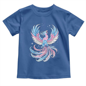 Transgender Phoenix Reborn Toddler T Shirt Trans Pride Flag Bird