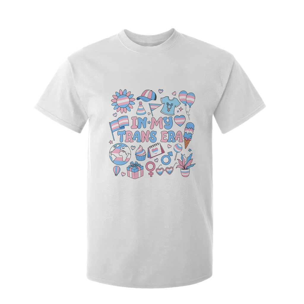 Transgender Pride In My Trans Era T Shirt For Kid Proud Ally Support Graphic TS12 White Print Your Wear