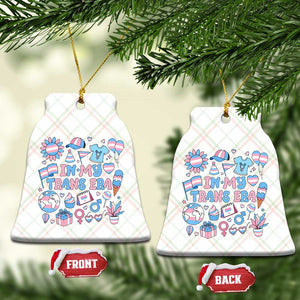 Transgender Pride In My Trans Era Ceramic Ornament Proud Ally Support Graphic