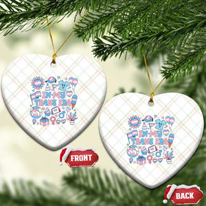 Transgender Pride In My Trans Era Ceramic Ornament Proud Ally Support Graphic