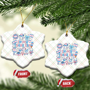 Transgender Pride In My Trans Era Ceramic Ornament Proud Ally Support Graphic