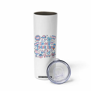 Transgender Pride In My Trans Era Skinny Tumbler Proud Ally Support Graphic TS12 Print Your Wear