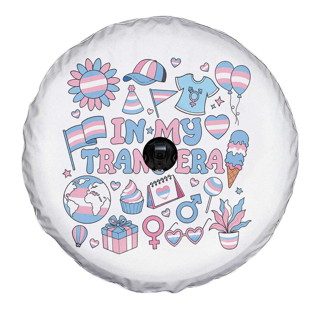 Transgender Pride In My Trans Era Spare Tire Cover Proud Ally Support Graphic TS12 Print Your Wear