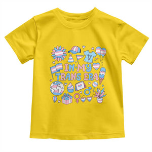 Transgender Pride In My Trans Era Toddler T Shirt Proud Ally Support Graphic TS12 Daisy Print Your Wear