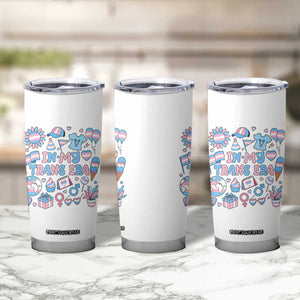 Transgender Pride In My Trans Era Tumbler Cup Proud Ally Support Graphic TS12 Print Your Wear