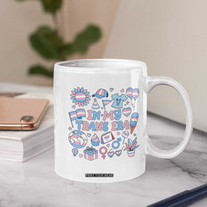 Transgender Pride In My Trans Era Coffee Mug Proud Ally Support Graphic