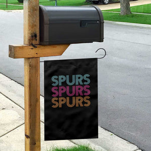 Retro Spurs Name Garden Flag Vintage Sports Fan Gift