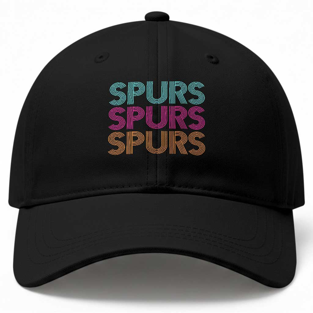 Retro Spurs Name Baseball Cap Vintage Sports Fan Gift