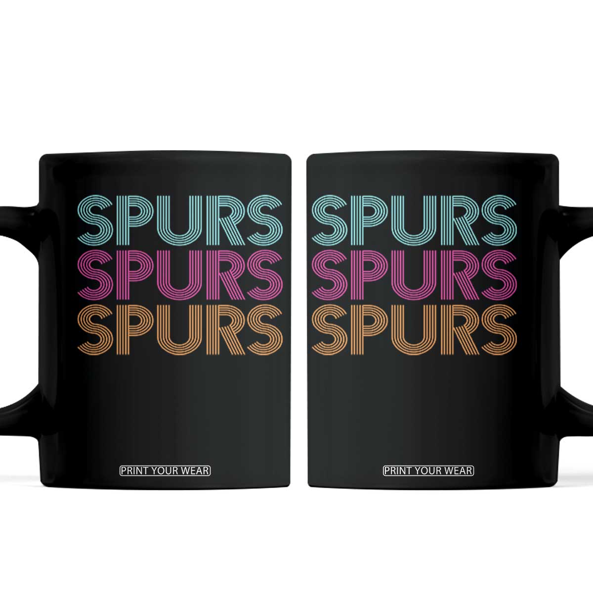 Retro Spurs Name Coffee Mug Vintage Sports Fan Gift