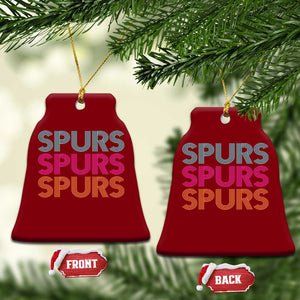 Retro Spurs Name Ceramic Ornament Vintage Sports Fan Gift TS12 Print Your Wear