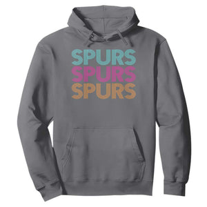 Retro Spurs Name Hoodie Vintage Sports Fan Gift