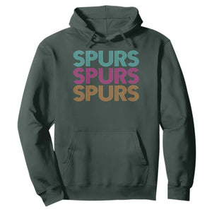 Retro Spurs Name Hoodie Vintage Sports Fan Gift