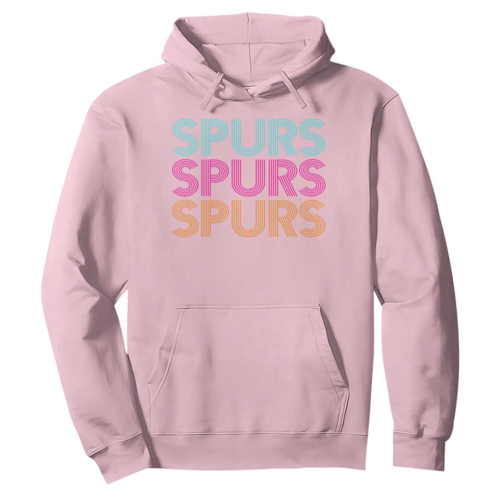Retro Spurs Name Hoodie Vintage Sports Fan Gift